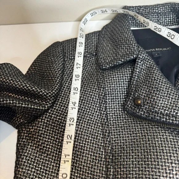 Banana Republic Gunmetal dress & jacket size 4 - Picture 7 of 15